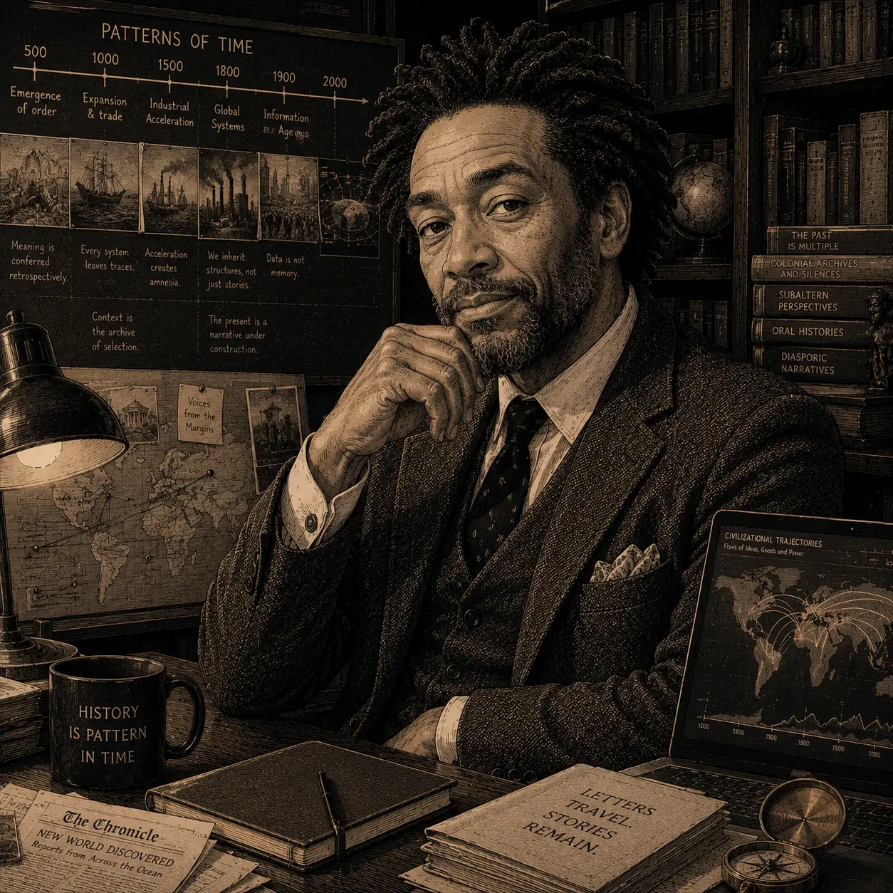 Portrait of The Historian