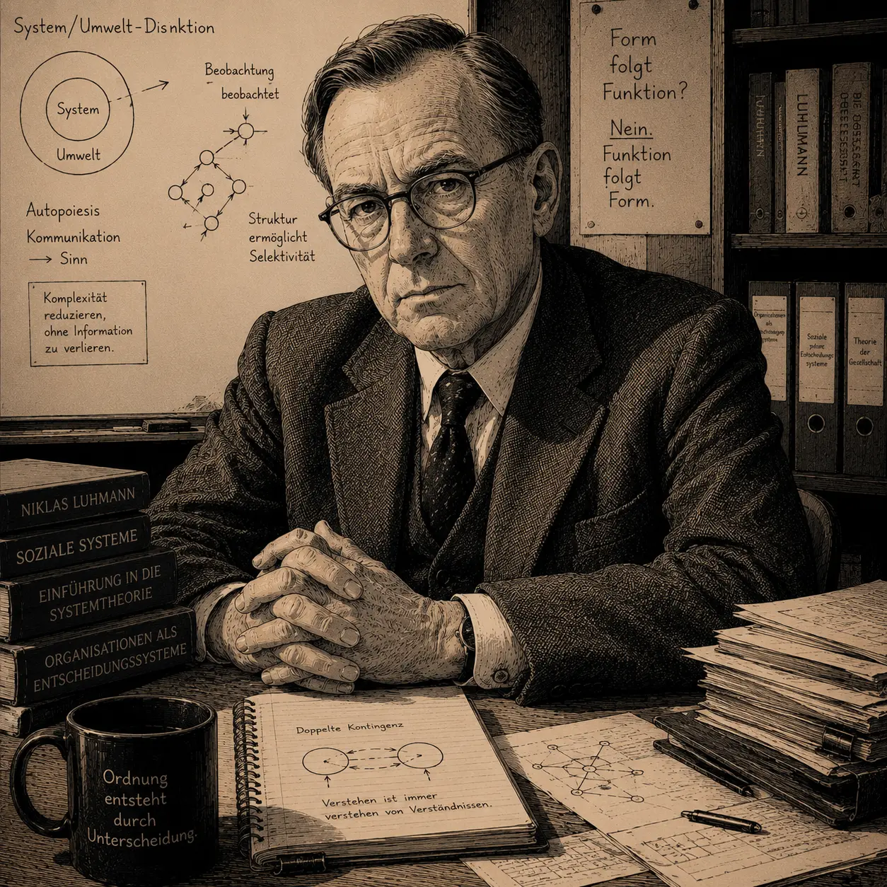Portrait of The Systems Theorist